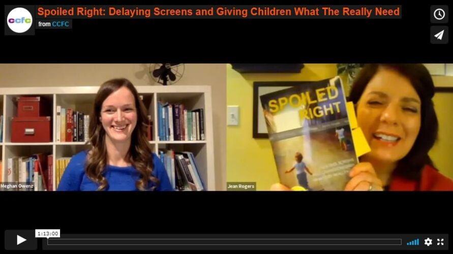 Spoiled Right: Delaying Screens and Giving Children What They Really Need