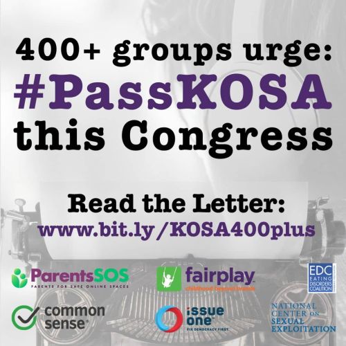 Over 400 Groups Urge Congress to #PassKOSA!