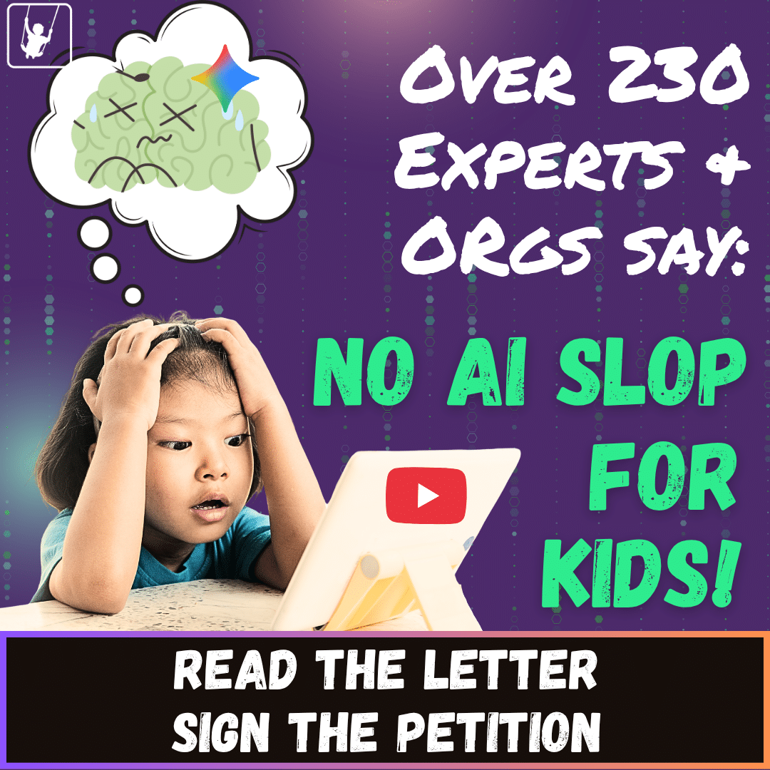 YouTube: Stop ‘AI Slop’ for Kids, Says Letter from Fairplay, Over 200 ...